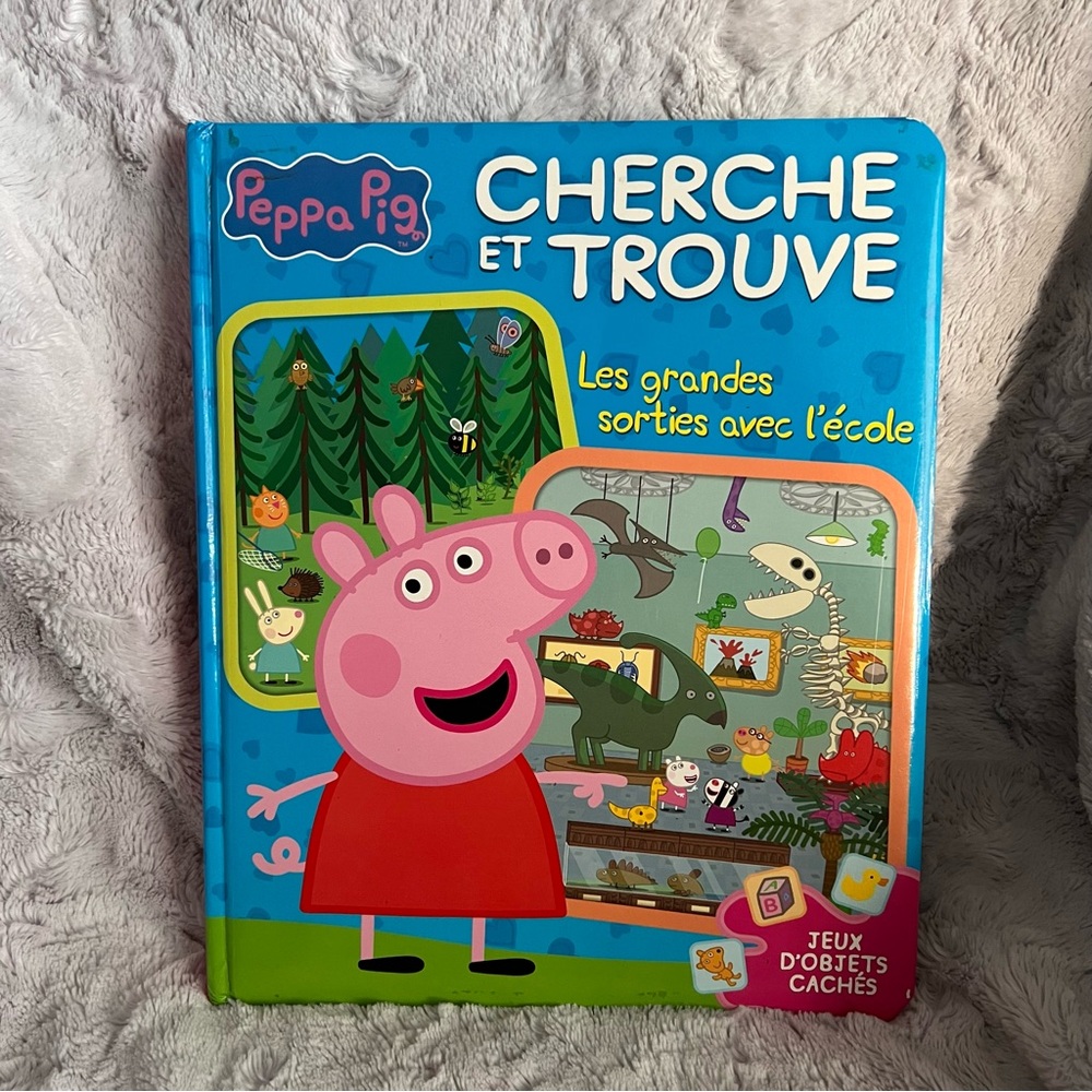 Peppa Pig Cherche et Trouve French Language Look & Find Board Book